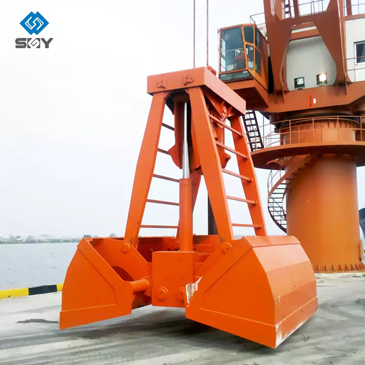 Electric Hydraulic Double Disc Grab Q235 material