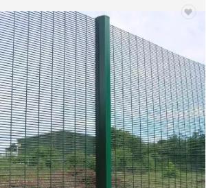 Wholesale Heavy Duty Cheap Plastic Metal Garden Prison Railway Station High Security 358 Anti Climb Wire Mesh Fence for Sale from china suppliers