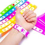 Paper Armbands For Events , Tyvek Wristbands Wholesale For Community Festivals