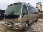23-29 Seats Used Toyota Coaster Bus With Air Conditioner 2TR Engine