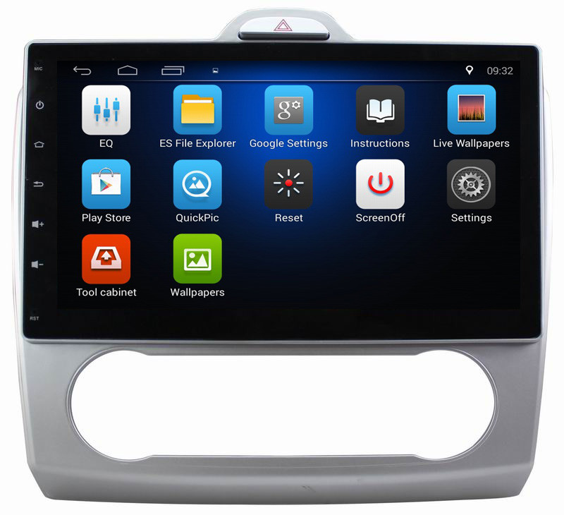 Ouchuangbo car audio gps navi digital screen android 8.1 stereo for Ford Focus(Manual Aircon) support wifi USB