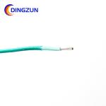 Electric UL3075 Silicone Rubber Insulation Fiberglass Braided Wire For Lighting