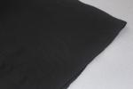 Cotton / Spandex Fashion Ladies Blouse Sweet Long Sleeve V Neck Black Color Plus