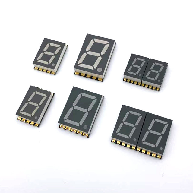 Mini Ultra Thin 2 Digit 0.3" 7 Segment SMD LED Display