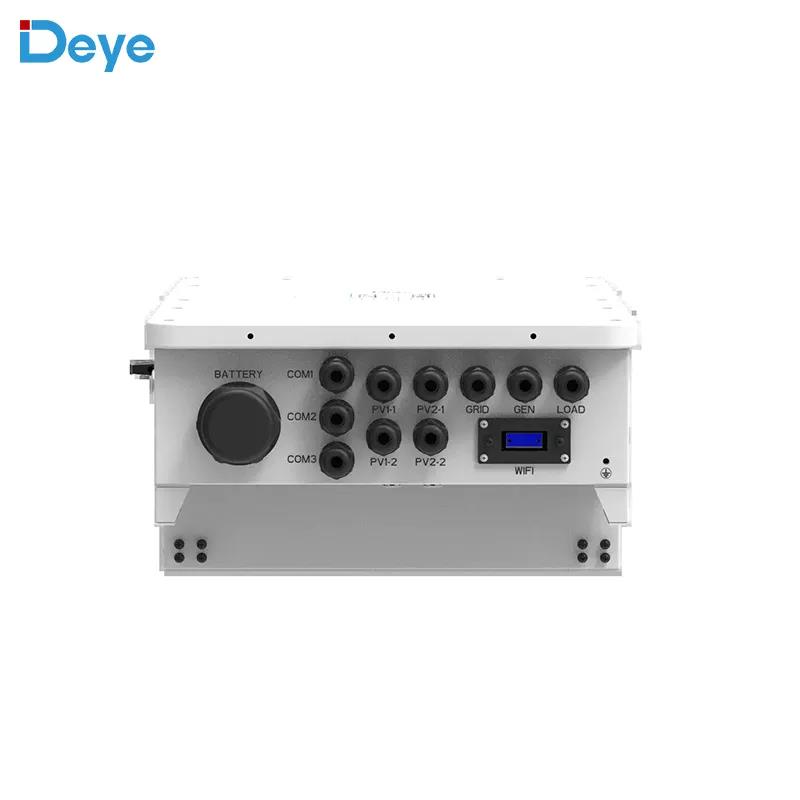 In stock Deye SUN-7.6/8K-SG01LP1-US/EU Hybrid inverter 7.6KW 8KW 7600W 8000W 48V with wifi Single phase 2 Mppt PV solar