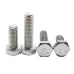 Hexagonal Head Bolts and Nuts Ss 304 316 Stainless Steel Galvanized Steel DIN931
