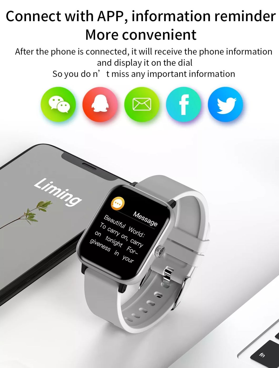 Fashionable Screen Blood Pressure Blood Oxgen Tracking Suit for Men Women H11 Smartwatch