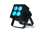 4×18W RGBWA+UV 6 in 1 LED Par Light, LED Flat Par Light, LED Uplight For Wedding
