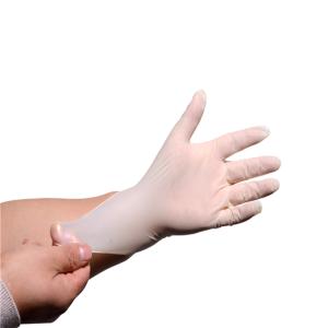 Wholesale Natural Latex Rubber Hand Gloves , Latex Gloves Powder Free Medium from china suppliers
