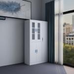 1 Year Warranty Steel Glass Door Metal Cabinet RAL Color
