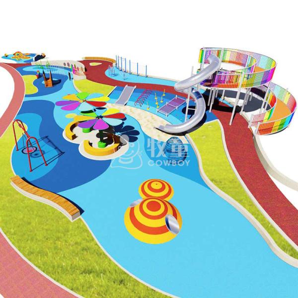 Community landscape attractive multi play kids outdoor play park design from