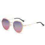 Polarized Women BSCI 142MM Resin Lens Sunglasses Luxury PC With Metal
