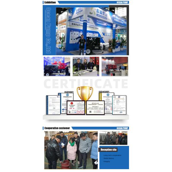 XBD-CJW Fire Fighting Equipment Diesel Engine Driven Fire Pump