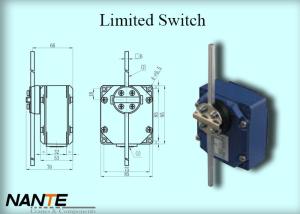 Wholesale Blue Electric Wire Rope Hoist Limited Switch Plastic Wheel Swing Arm Rotary from china suppliers