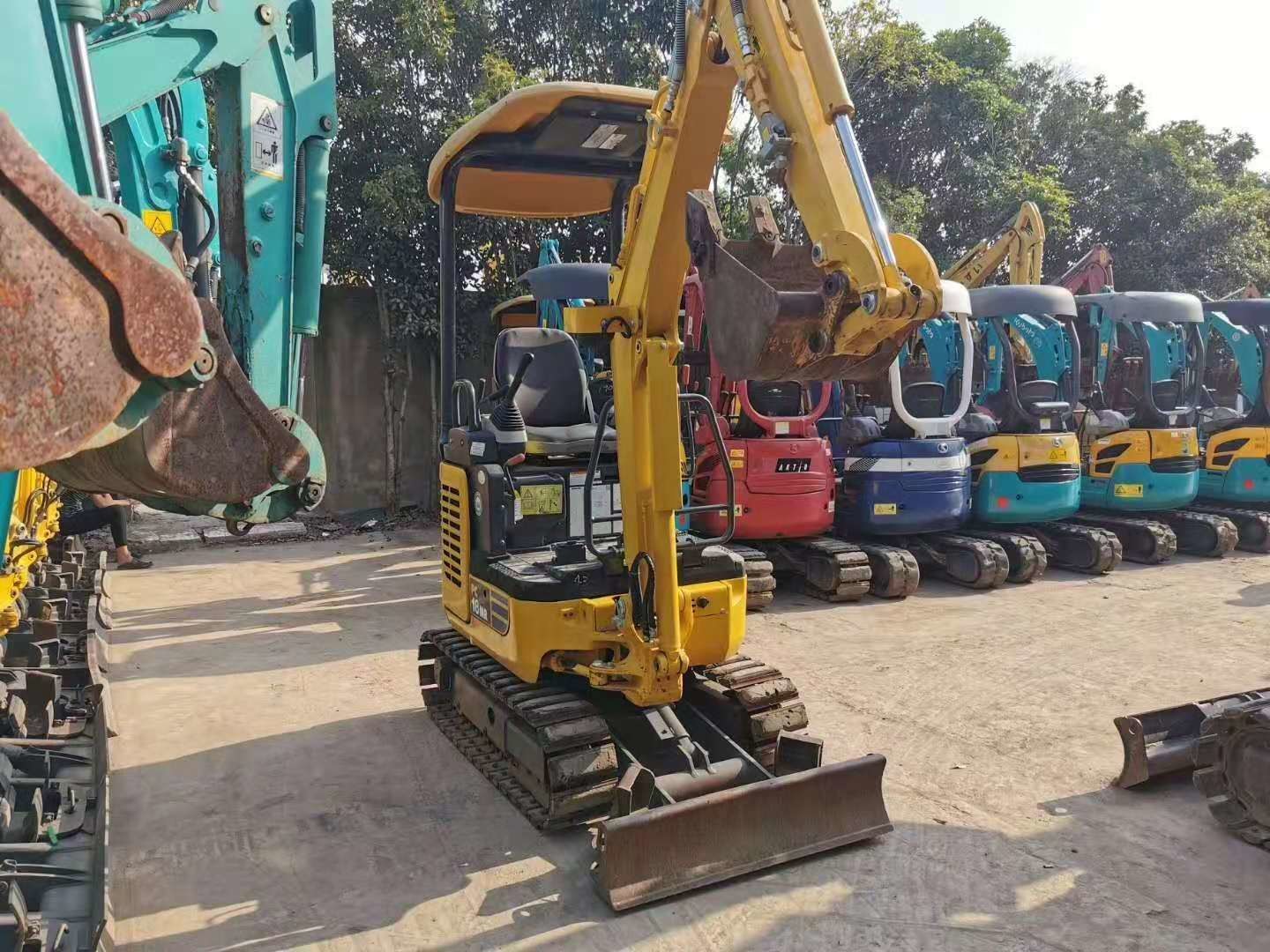Used Komatsu PC18MR-2 1.8 Ton Mini Digger For Sale/Used Komatsu mini excavator hot sale