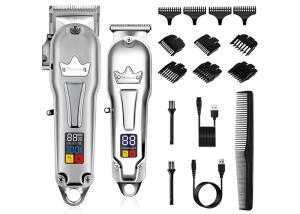 Wholesale Rechargeable Adjustable Hair Trimmer Clippers 100v-240v Men Personal Care from china suppliers