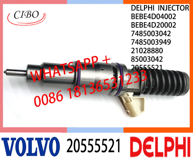 Diesel Injector 20555521 BEBE4D04002 BEBE4D20002 5001867218 7420555521 7421028880 E3.18 for REN-AULTT 11LTR EURO3 HI