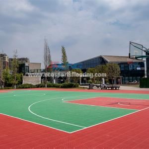 Wholesale Wear Resistant Outdoor Sports Surfaces Fireproof PP Interlocking Suspension Floor from china suppliers