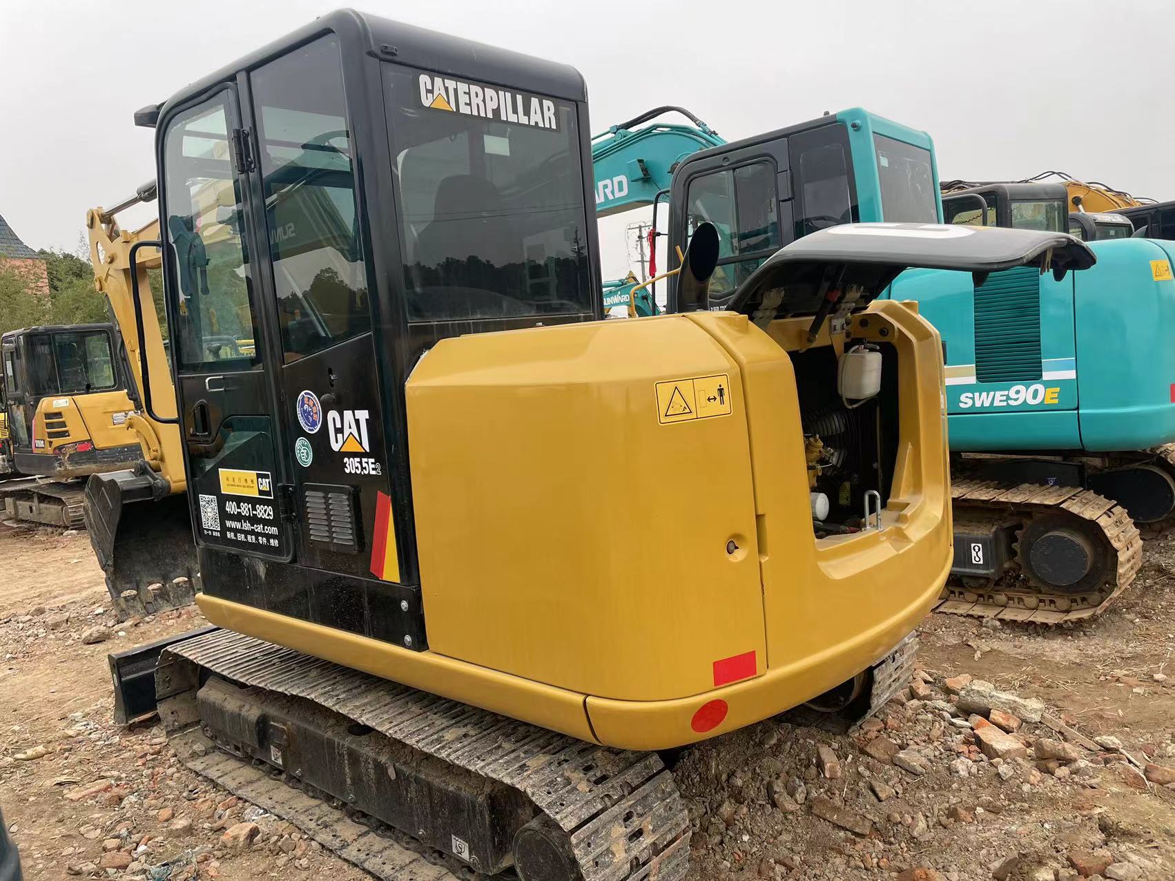 Used excavator CAT305.5 digger used machinery 5.5ton cat excavator used excavator used cat3055