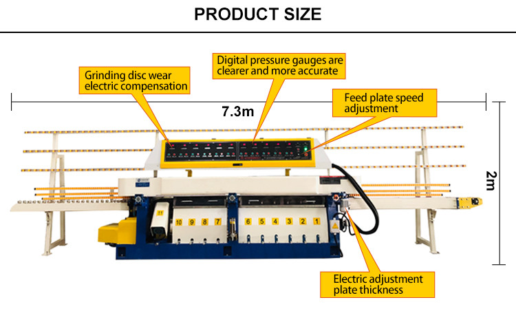 Vertical Stone Edge Beveling Machine