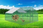 Large Walk in Chicken Run Coop Backyard Hen House Outdoor Farm Ranch Poultry