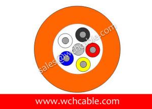 Wholesale TPU Cable UL20280 22AWG 5Cores OD5.1mm Matt Black (PVC Wire) from china suppliers