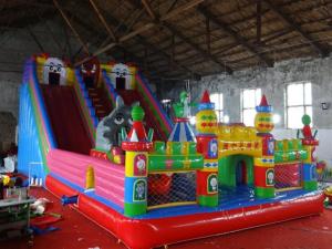 China 500kg Slide Inflatable Bouncy Castle Inflatable Slide Commercial Slide on sale
