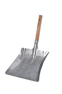 Wholesale Metal Dustpan Store Coal Shovel Strong Dust Ash Pan with Wooden Handle from china suppliers