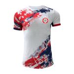 100% Polyester Material Football Team Jersey 120 - 160gsm Fabric Weight Quick