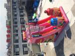 Pink Candy 0.55mm PVC tarpaulin Outdoor Giant Inflatable Slide / Blow Up