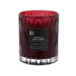 Decorative Amber Glass Jar Scented Candles Room Scented Candles For Wedding Gift