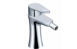 Wholesale Single hole Brass Bathroom Sink Faucets Deck Mounted , Solid Brass Body Toilet Bidet from china suppliers