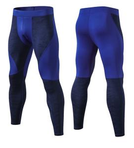 Wholesale Workout Cycling Wear Mens Workout Leggings Fitness Compression Tights Leggings from china suppliers