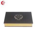Gold Packaging Black Red Caviar Tin Jar Gift Set with Paperboard Packaging and