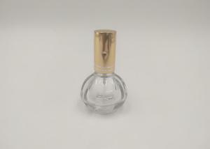 Wholesale Golden Spray Pump Perfume Glass Bottle Round With Customized Logos Printing from china suppliers