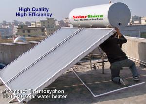 Wholesale Flexible Flat Plate Solar Water Heater , Solar Energy Water Heater For House from china suppliers