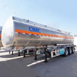 Wholesale 50T Aluminum Tanker Trailer For Fuel Transportation from china suppliers