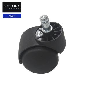 Wholesale Nylon Office Chair Casters Replacement 200kg Load Capacity Universal silent wheel from china suppliers