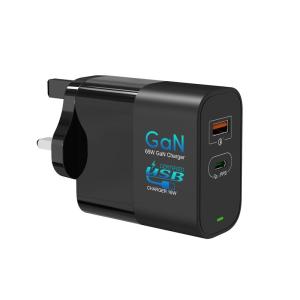 Wholesale GaN 65W PD Multiport USB C Fast Charger Laptop Power Delivery Wall Charger from china suppliers