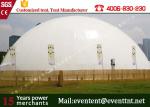 Outdoor large Geodesic dome white marquee circus tent event tent camping family