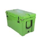Plastic 50 QT Rotomolded Cooler Box LLDPE Wall PU Formed Insulation