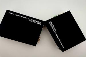 Wholesale 10/100/1000Mbps Fiber Optic Media Converter single mode Large Dynamic Range Network from china suppliers