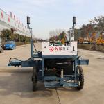High-tech concrete floor laser screed machine