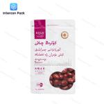 PVC Self Sealing Plastic Bag Custom LOGO Eight Side Sealing Snack Zipper Bag