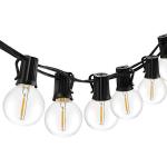 Patio Lights G40 Globe Party Christmas String Light Warm White 25 Clear Vintage