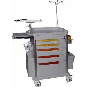 Wholesale Hospital Medical White ABS Ambulance Cart With Four Wheels from china suppliers