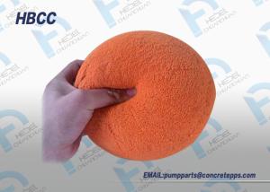 Wholesale concrete pump pipe cleaning spong balls rubber sponge cleaning ball from china suppliers