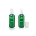 120ML 150ml Green Plastic Dropper Bottle Silk Screen Printing Lotion Cream