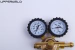 Standard Gases Media Gas Regulator with 0-400 PSI Delivery Pressure and Brass