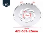 37T / 41T / 46T / 56T Motorcycle Chains And Sprockets 420 428 520 high speed